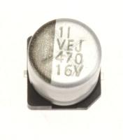 LG 0CE477WF6DC C, 470UF MVK 16V 20% SMCAPACITOR,FIXED ELEC